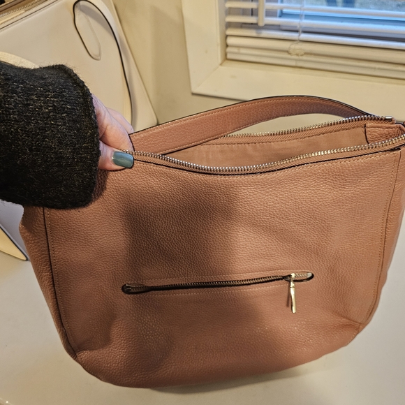 Coach Pink Leather Shoulder Bag - Picture 3 of 5